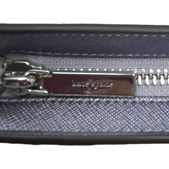 🎁 Kate Spade Glitter Lilly Pochette Silver Candied Flower Glitter NWT $249 - Picture 4 of 8